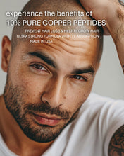 Load image into Gallery viewer, COPPER PEPTIDES FOR HAIR GROWTH - Ultrastrong 10% GHK - Cu Formula with 7x Absorption - Sonora Regenerative Naturals
